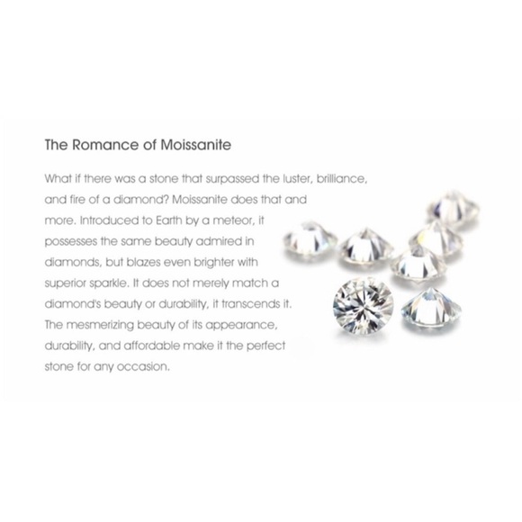 Certified .3ct Moissanite 4mm Single Screw Lock Stud 18K GP Earring NEW - Picture 11 of 11